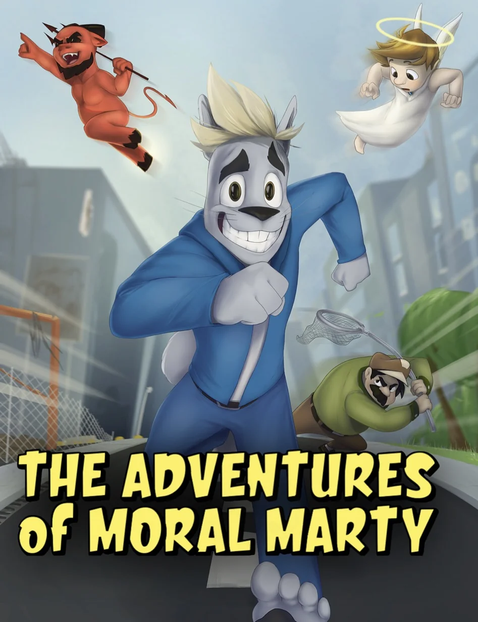 The Adventures of Moral Marty poster